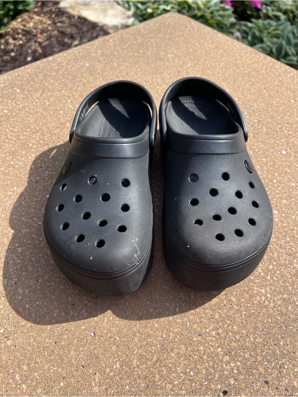 CROCS Classic Black Men's Slip-On Clogs